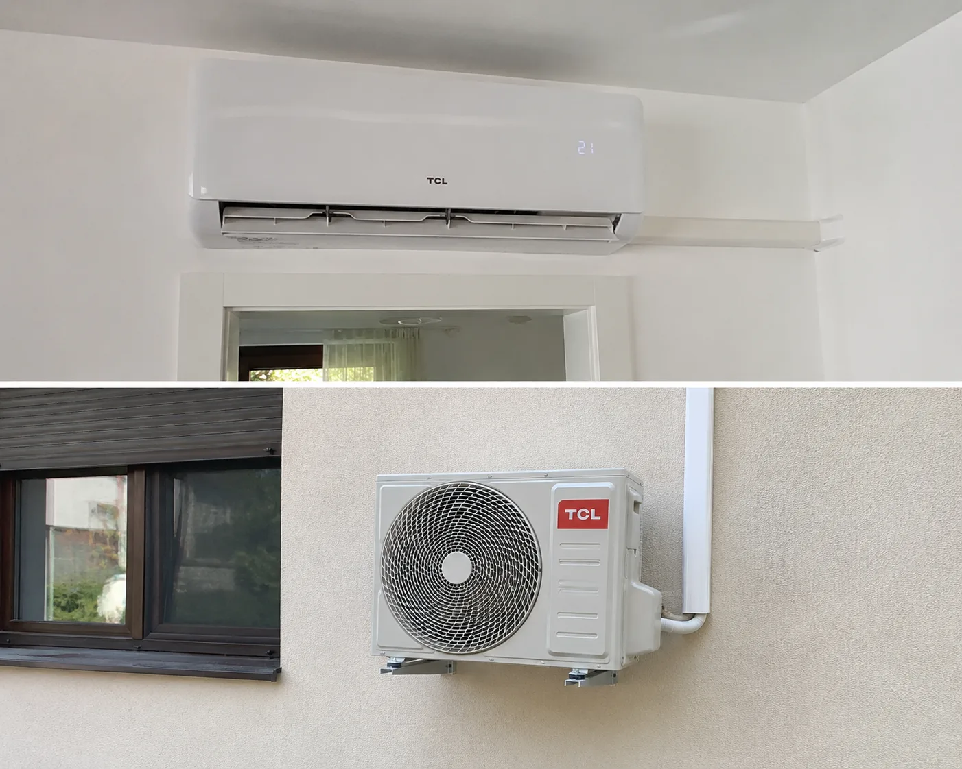 TCL klíma – kész rendszer